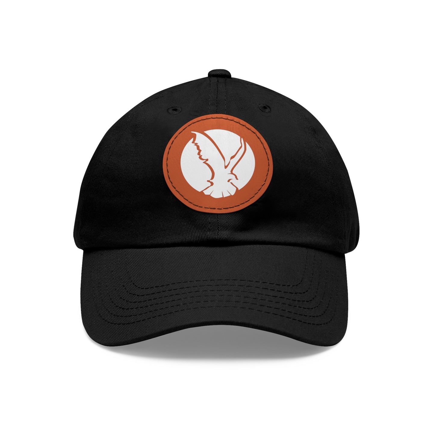 Healing Jesus Hat with Leather Patch (Round)